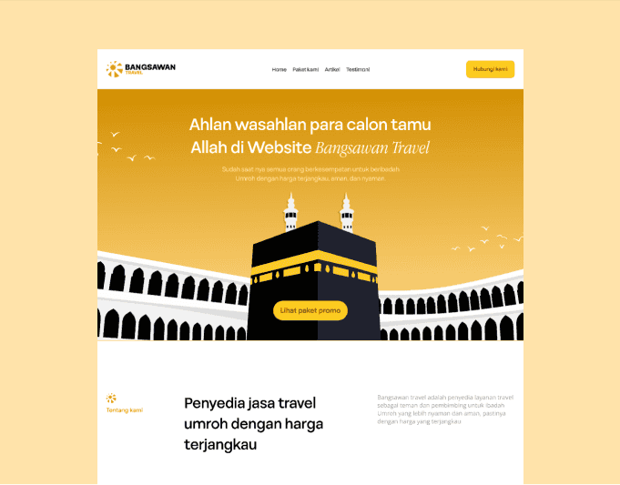 Bangsawan travel website